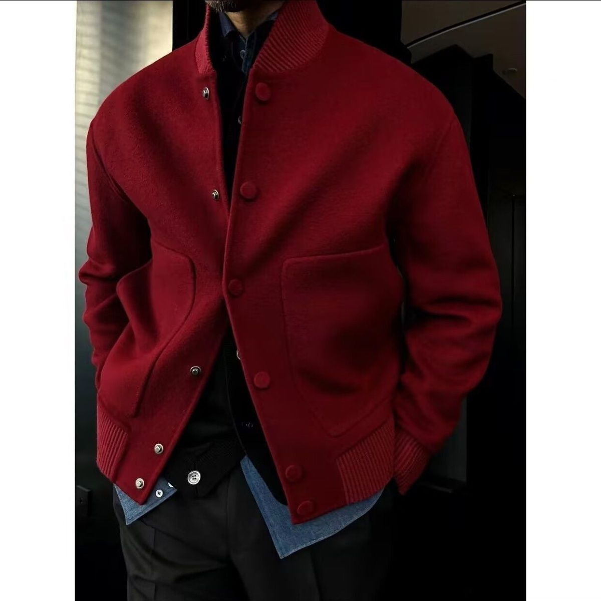 Men's woolen coat: new jackets for winter