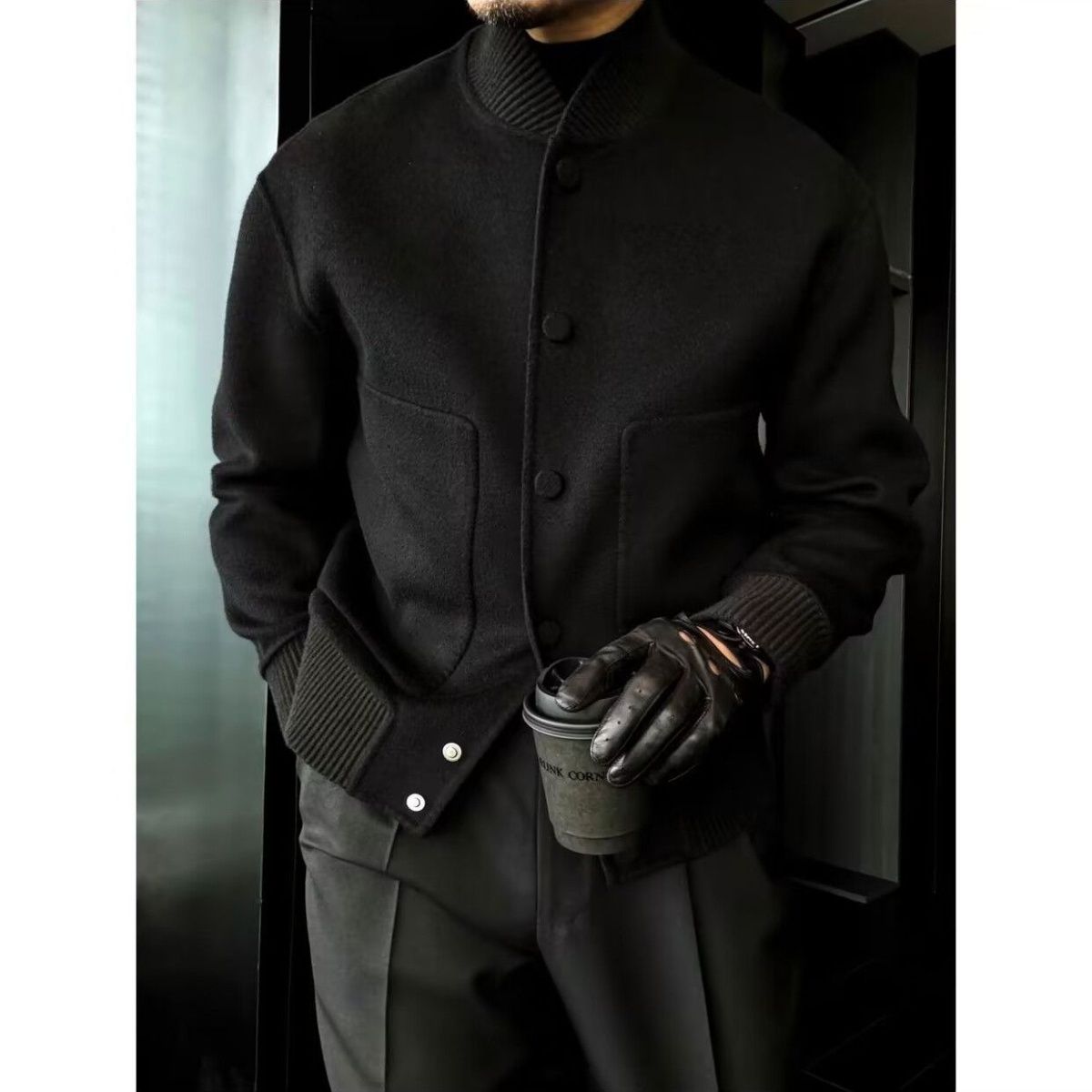 Men's woolen coat: new jackets for winter